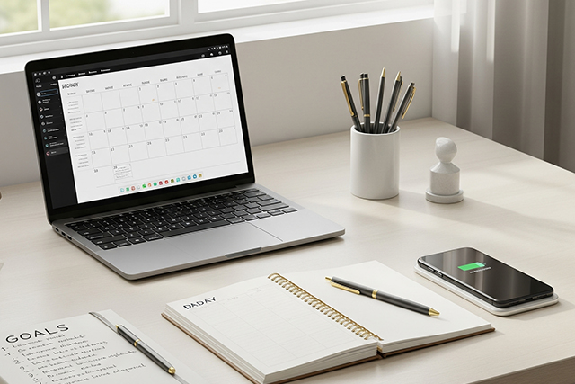 準備物をリストアップしているイメージ画像