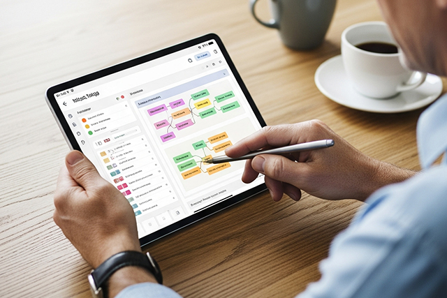 コンテンツを効率的に整理・管理しているイメージ画像