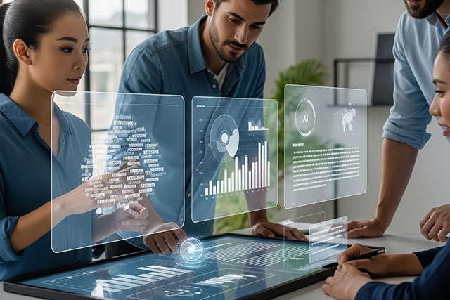 効率的な記事作成に新たなアプローチをしているイメージ画像