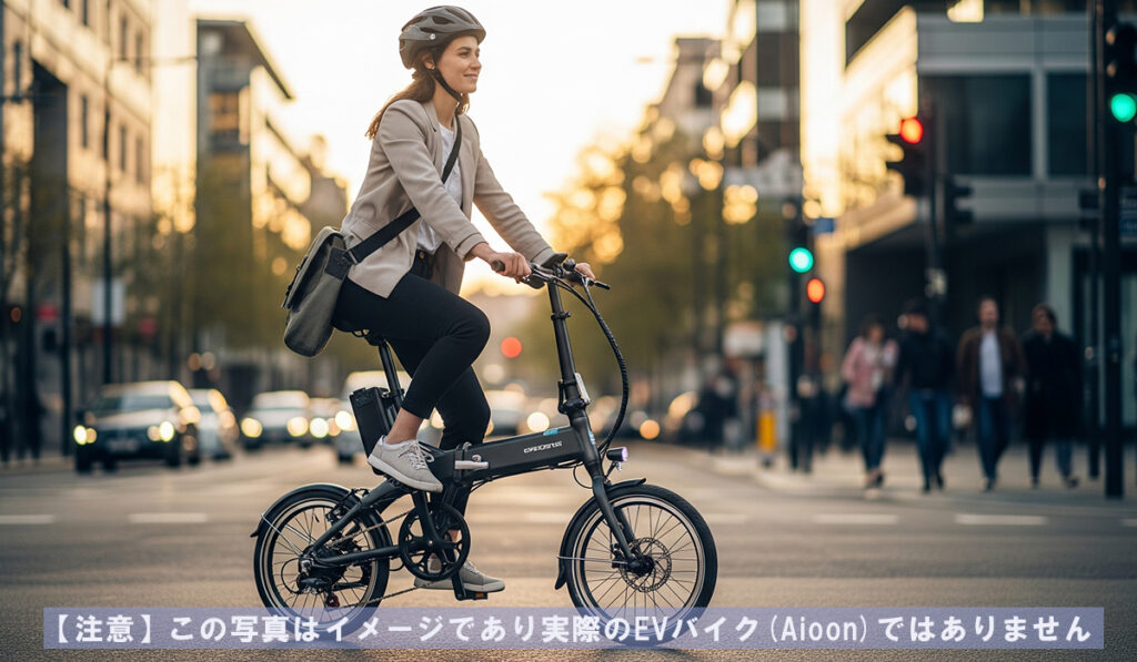電動自転車で通勤しているアイキャッチ画像