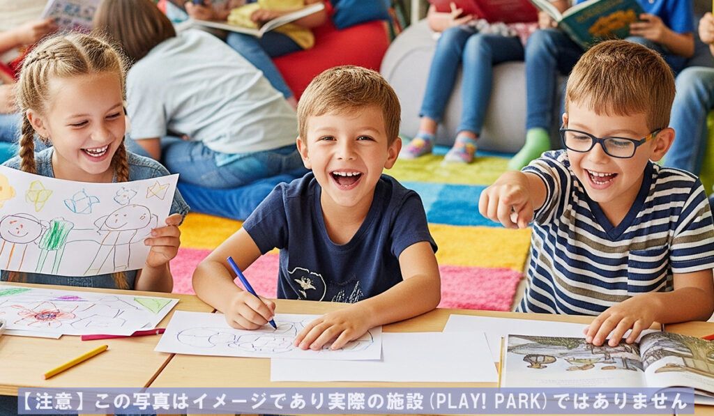 満面の笑顔の子ども達のアイキャッチ画像