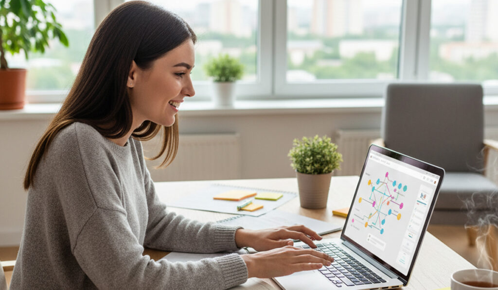 レンタルサーバーでブログ用のWordPress設定をしている様子のアイキャッチ画像