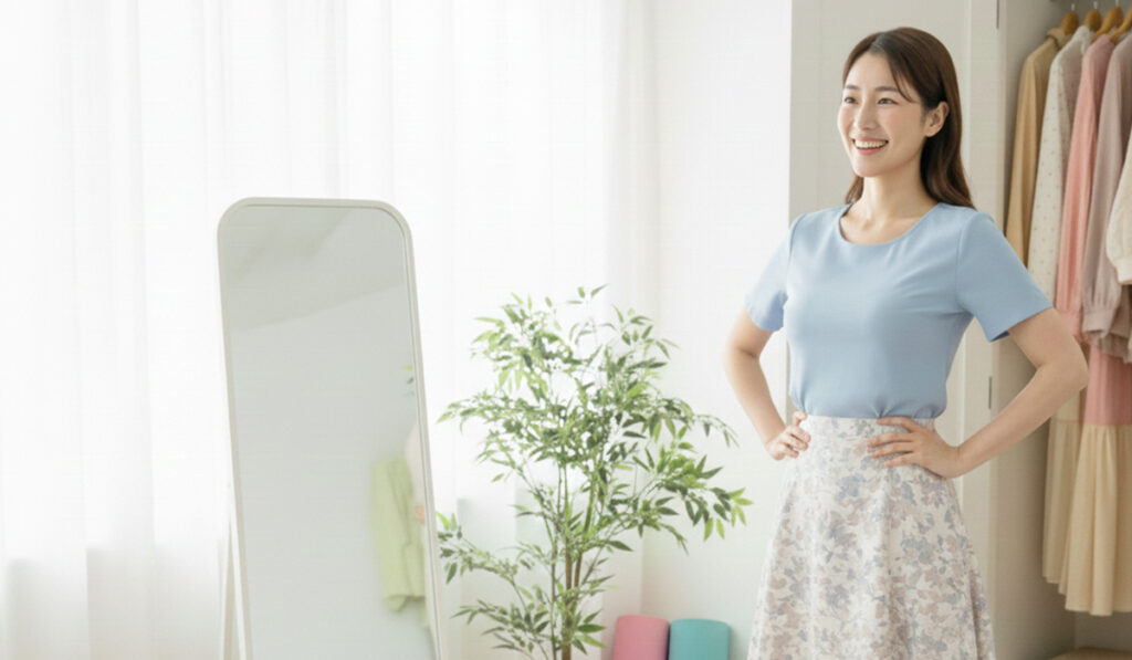 健康的で前向きな気持ちになり毎日が楽しい様子のアイキャッチ画像